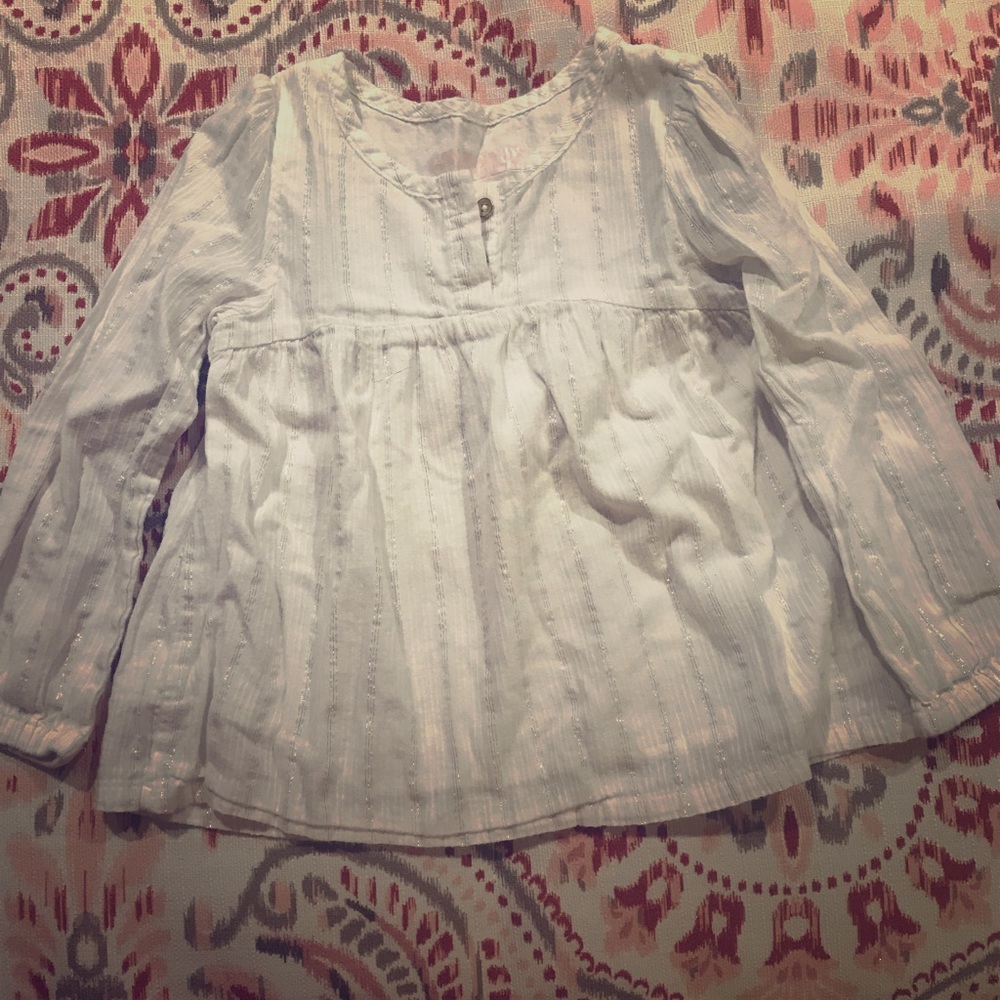 Oshkosh long sleeved toddler girl blouse